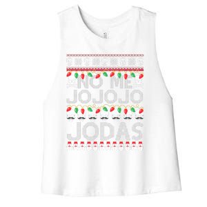 No Me Jo Jo Jo Jodas Christmas Women's Racerback Cropped Tank