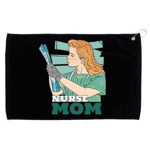 Nurse Mom Job Gift Grommeted Golf Towel