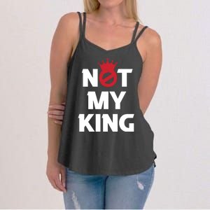 Not My King | King Charles Coronation Women's Strappy Tank