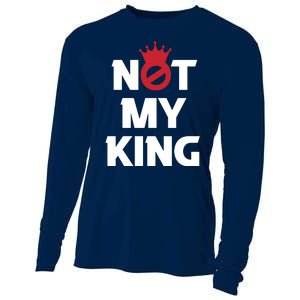 Not My King | King Charles Coronation Cooling Performance Long Sleeve Crew