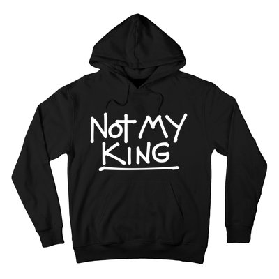 Not My King Abolish The Monarchy Uk Anti Royalism Hoodie