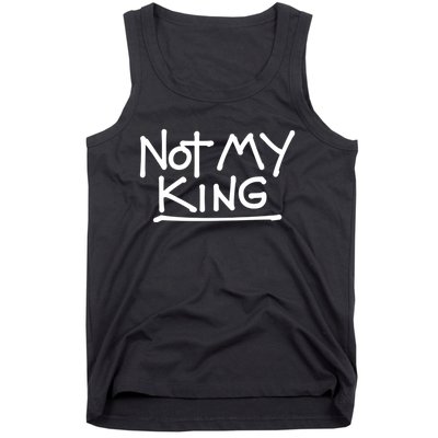 Not My King Abolish The Monarchy Uk Anti Royalism Tank Top