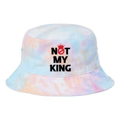 Not My King (Charles III) Tie Dye Newport Bucket Hat