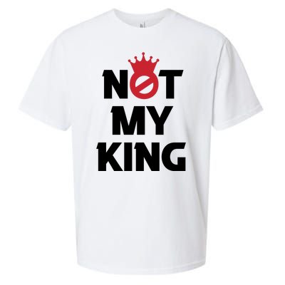 Not My King (Charles III) Sueded Cloud Jersey T-Shirt