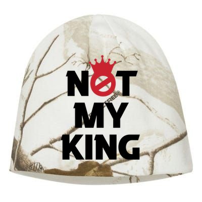 Not My King (Charles III) Kati - Camo Knit Beanie