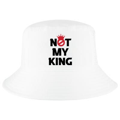 Not My King (Charles III) Cool Comfort Performance Bucket Hat