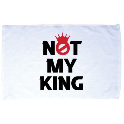 Not My King (Charles III) Microfiber Hand Towel