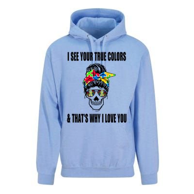 Nn Mother Life Autism Awareness Month Gift For Autism Mom Gift Unisex Surf Hoodie