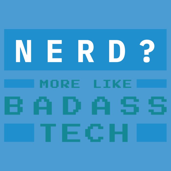 Nerd More Like Badass Tech Tie Dye Hoodie