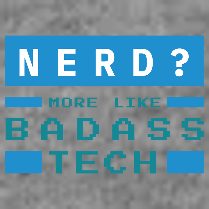 Nerd More Like Badass Tech Toddler Hoodie