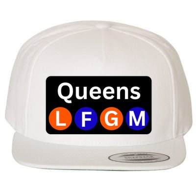 Ny Mets Lfgm Queens Wool Snapback Cap