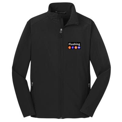 Ny Mets Lfgm Flushing Core Soft Shell Jacket