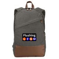 Ny Mets Lfgm Flushing Cotton Canvas Backpack
