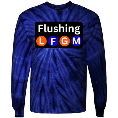 Ny Mets Lfgm Flushing Tie-Dye Long Sleeve Shirt