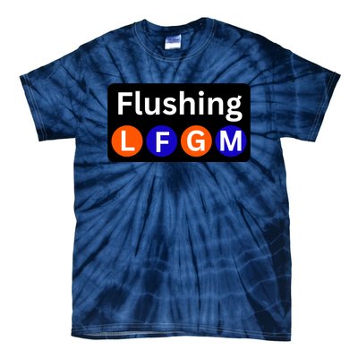 Ny Mets Lfgm Flushing Tie-Dye T-Shirt