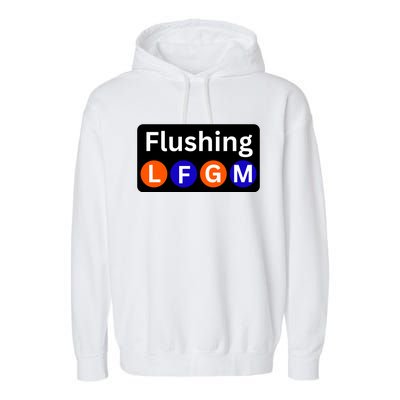 Ny Mets Lfgm Flushing Garment-Dyed Fleece Hoodie