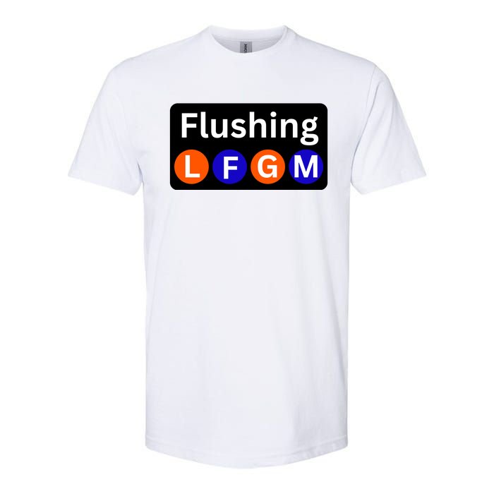 Ny Mets Lfgm Flushing Softstyle CVC T-Shirt