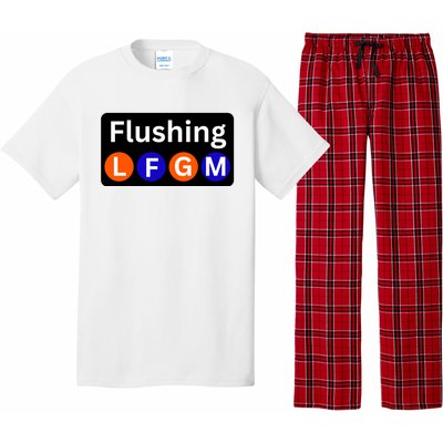 Ny Mets Lfgm Flushing Pajama Set