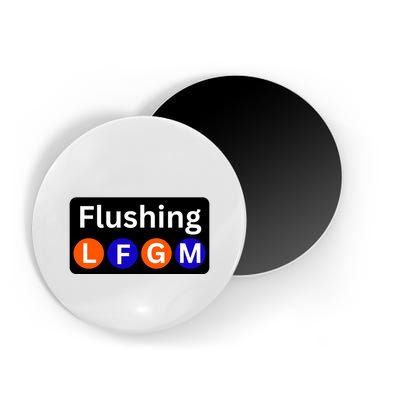Ny Mets Lfgm Flushing Magnet