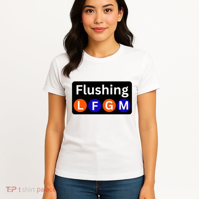 Ny Mets Lfgm Flushing Womens T-Shirt