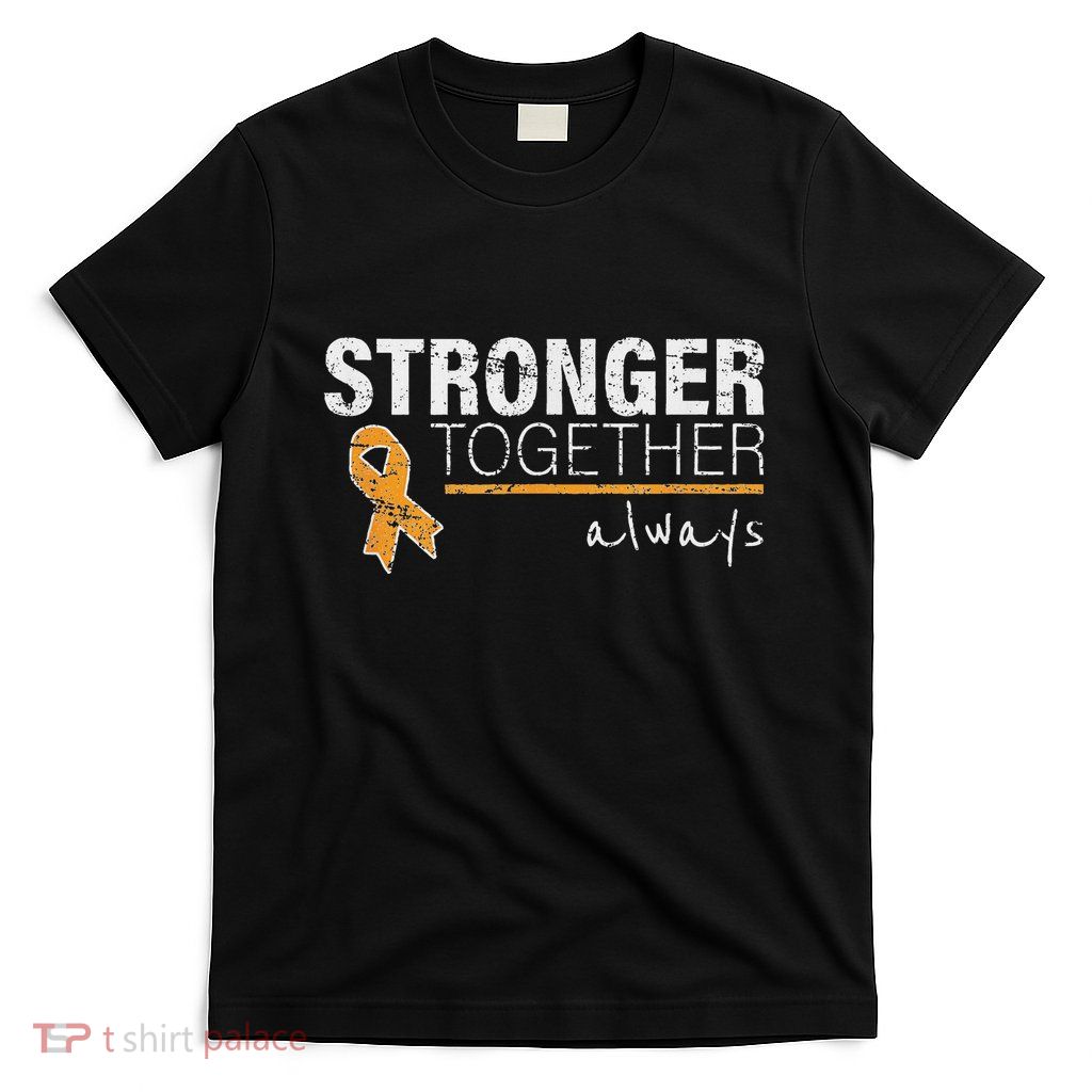 Nice Message Leukemia Awareness Orange Ribbon Women T-Shirt
