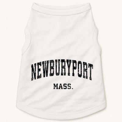 Newburyport Massachusetts Ma Vintage Varsity Sports Doggie Tank