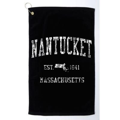 Nantucket Masachusetts Ma Vintage Sports Golf Towel