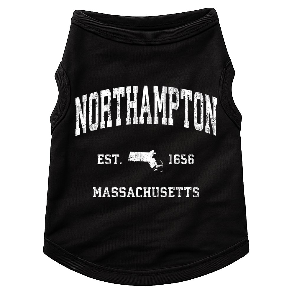 Northampton Massachusetts Ma Vintage Athletic Sports Doggie Tank