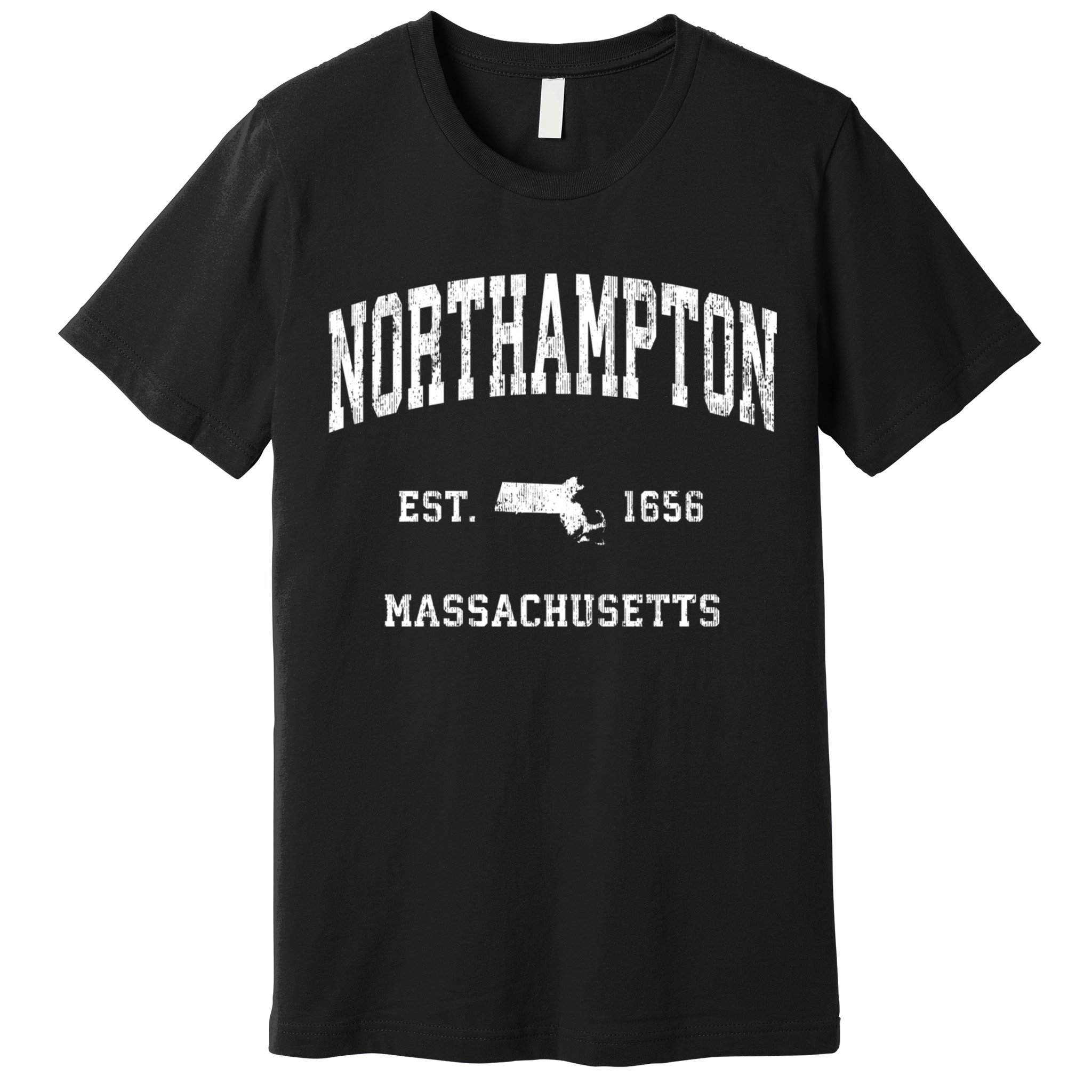 Northampton Massachusetts Ma Vintage Athletic Sports Premium T-Shirt