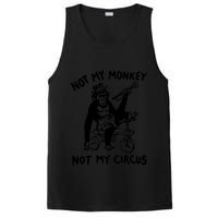 Not My Monkey Not My Circus Funny Cycling Monkey Trumpet PosiCharge Competitor Tank