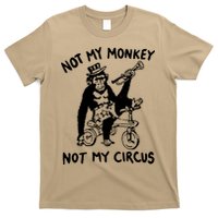 Not My Monkey Not My Circus Funny Cycling Monkey Trumpet T-Shirt
