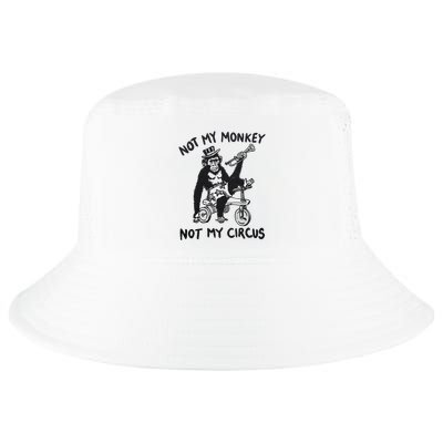 Not My Monkey Not My Circus Funny Cycling Monkey Trumpet Cool Comfort Performance Bucket Hat