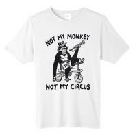 Not My Monkey Not My Circus Funny Cycling Monkey Trumpet Tall Fusion ChromaSoft Performance T-Shirt