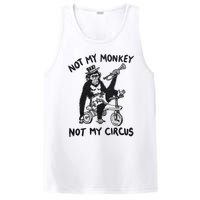 Not My Monkey Not My Circus Funny Cycling Monkey Trumpet PosiCharge Competitor Tank