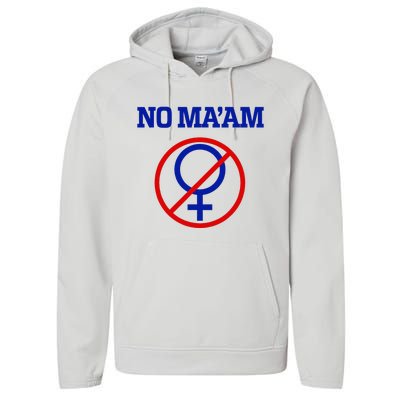 No MaAm Married With Children No MaAm Performance Fleece Hoodie