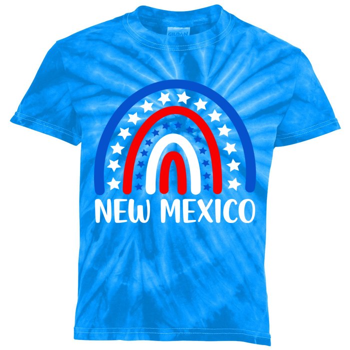 New Mexico Meaningful Gift I Love New Mexico Usa Gift Kids Tie-Dye T-Shirt