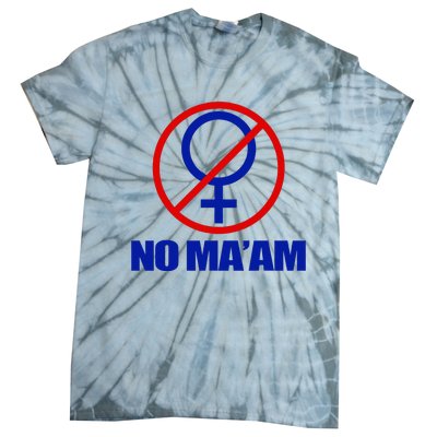 No Maam Married With Children No Maam Tie-Dye T-Shirt