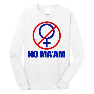 No Maam Married With Children No Maam Long Sleeve Shirt