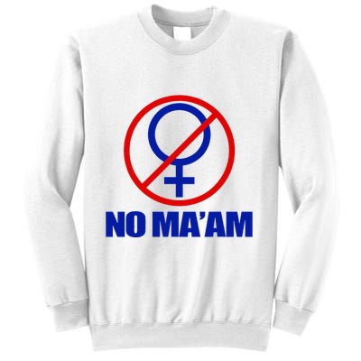 No Maam Married With Children No Maam Sweatshirt