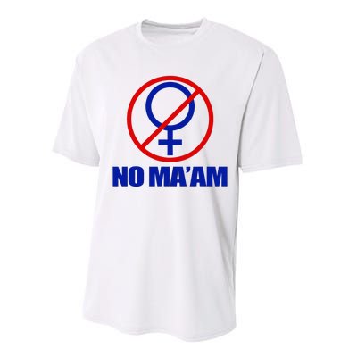 No Maam Married With Children No Maam Performance Sprint T-Shirt