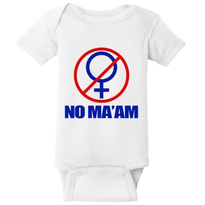 No Maam Married With Children No Maam Baby Bodysuit