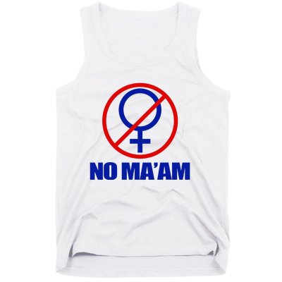 No Maam Married With Children No Maam Tank Top