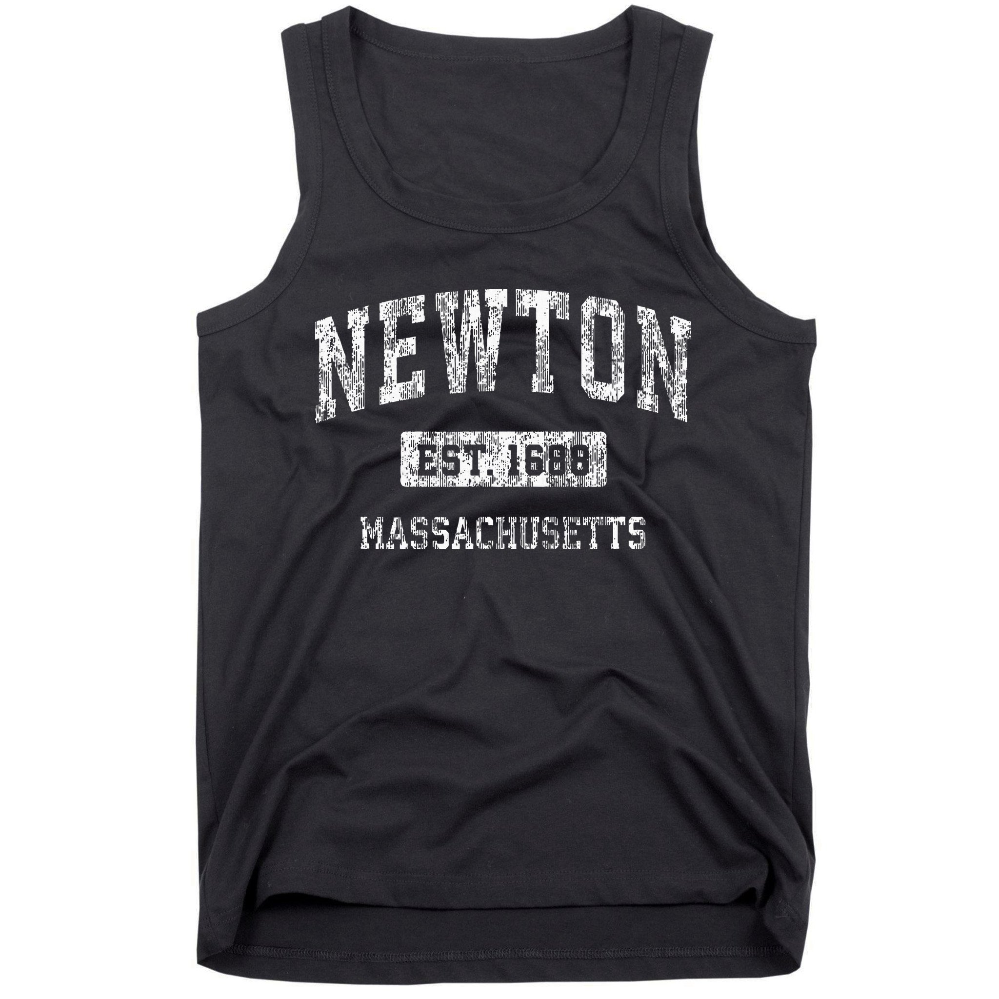 Newton Massachusetts Ma Vintage Sports Established Tank Top