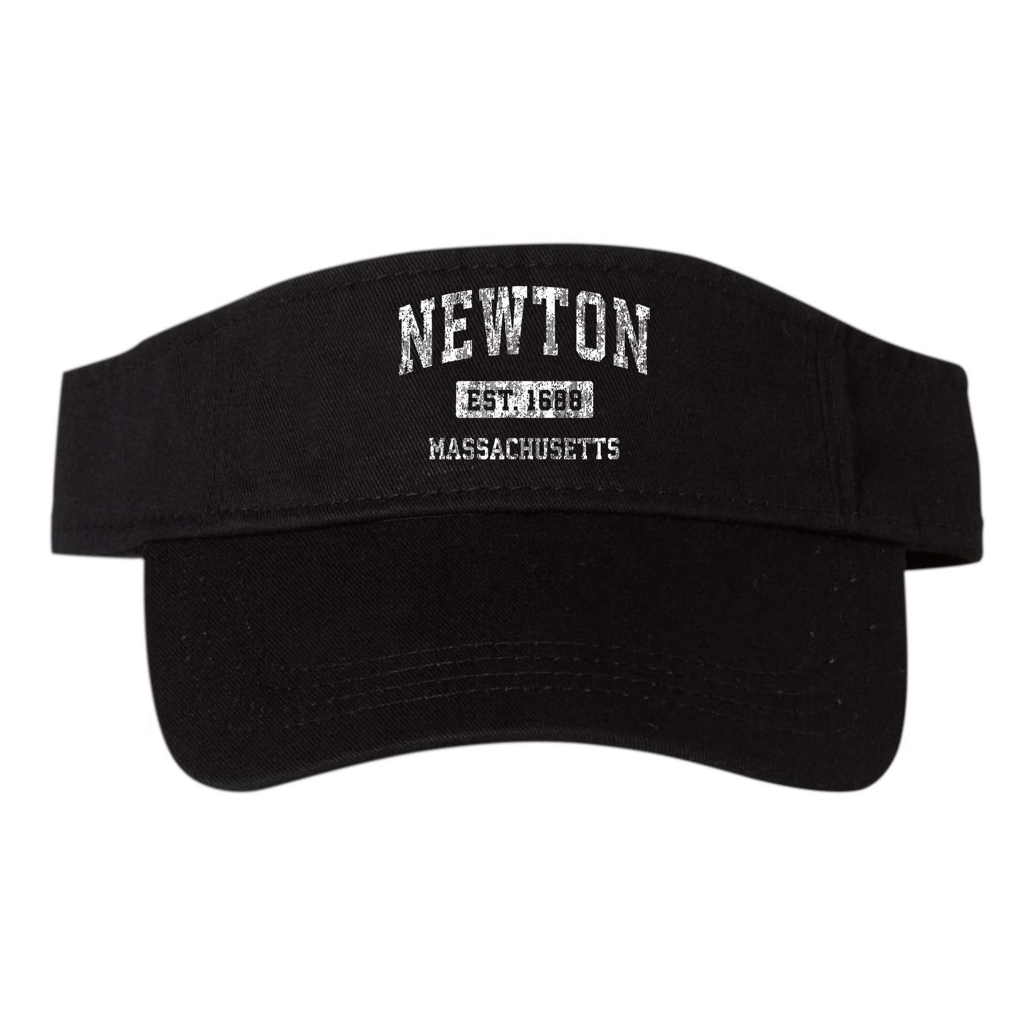 Newton Massachusetts Ma Vintage Sports Established Visor