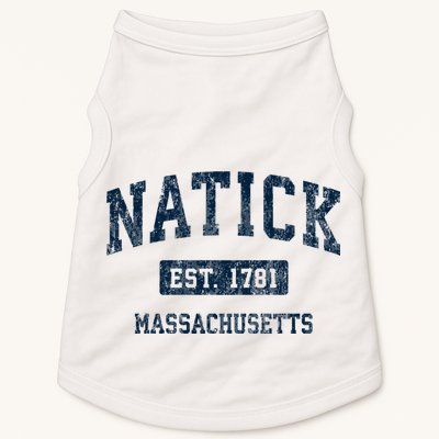 Natick Massachusetts Ma Vintage Sports Doggie Tank