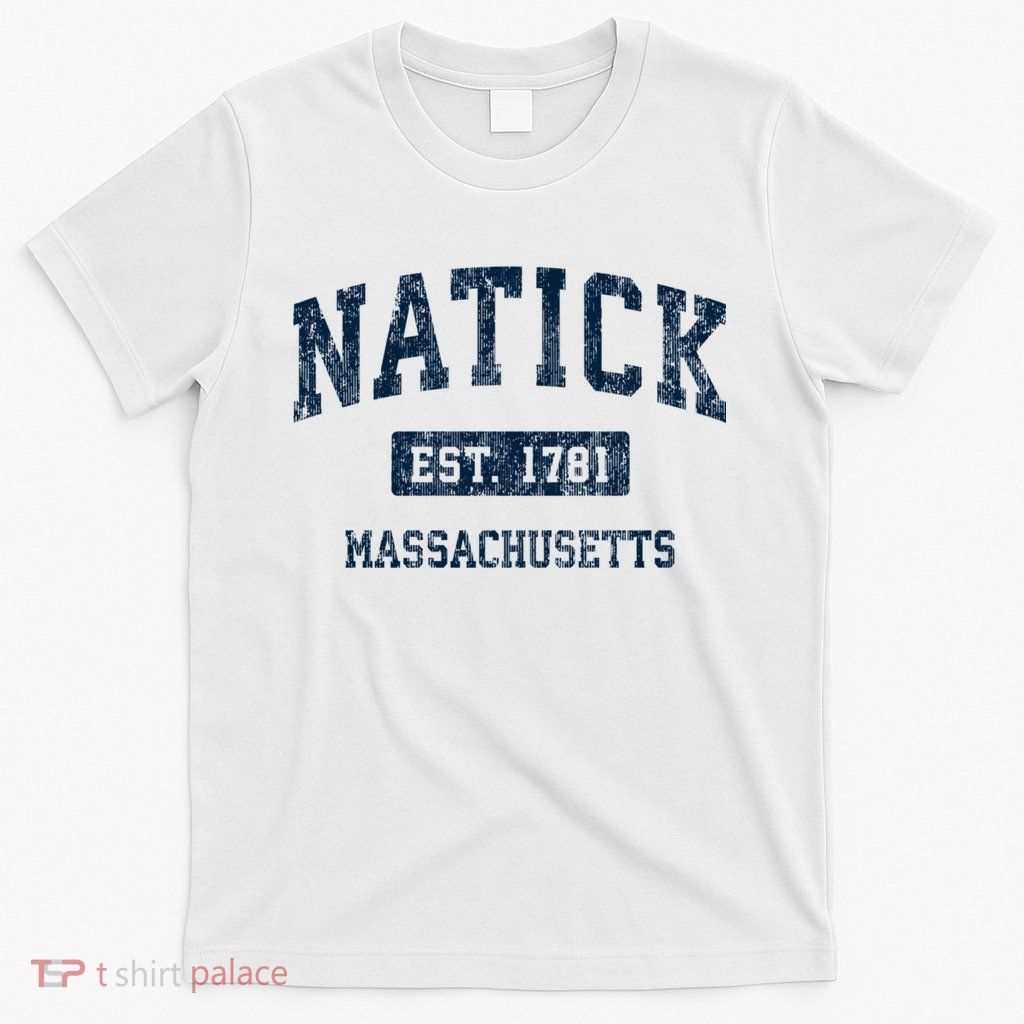 Natick Massachusetts Ma Vintage Sports T-Shirt
