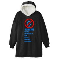 No MaAm Married With Children No MaAm Hooded Wearable Blanket