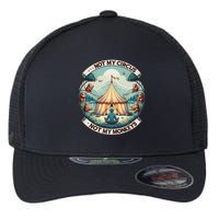 Not My Monkey Not My Circus Funny Monkey Quotes Flexfit Unipanel Trucker Cap