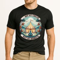 Not My Monkey Not My Circus Funny Monkey Quotes Performance Shirt