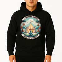 Not My Monkey Not My Circus Funny Monkey Quotes Hoodie